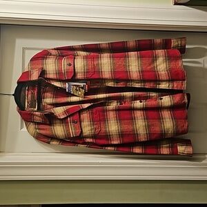 Orvis Heavyweight Flannel shirt - Side Pockets